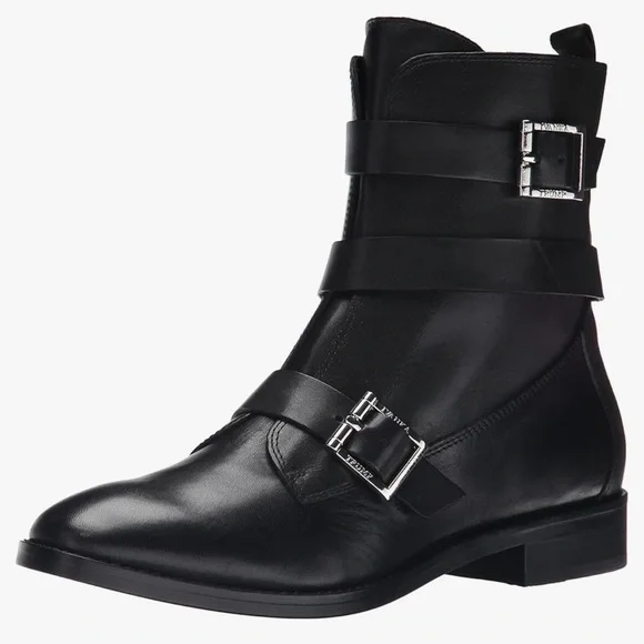 Black Moto Boot - Picture 2 of 10